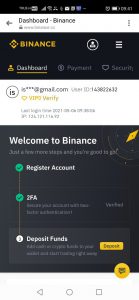 วิธีสมัครBINANCE