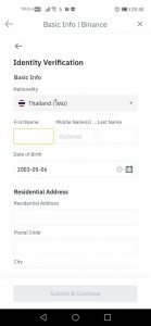 วิธีสมัครBINANCE