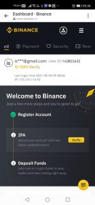 วิธีสมัครBINANCE